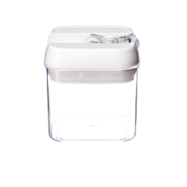 Банка для сыпучих продуктов 5Five 0,5 л с пластиковой крышкой и клапаном 146435