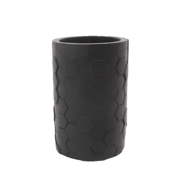 Стакан для ванной комнаты Соты черный BRE0955AA-3