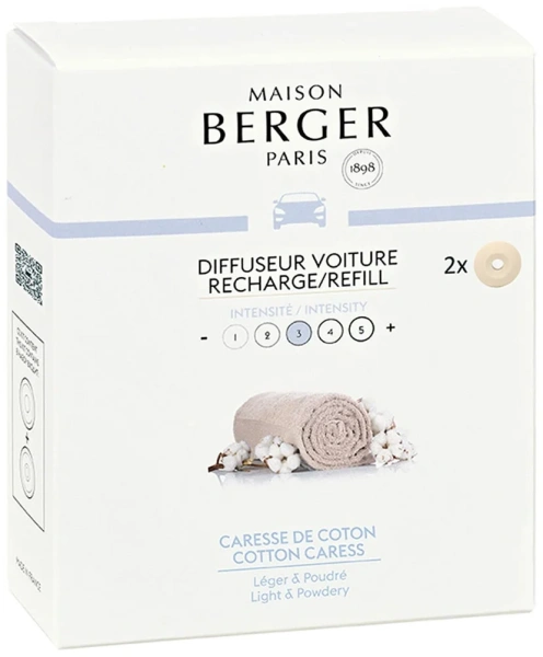Авто Сменный блок Maison Berger 2 шт Нежность хлопка