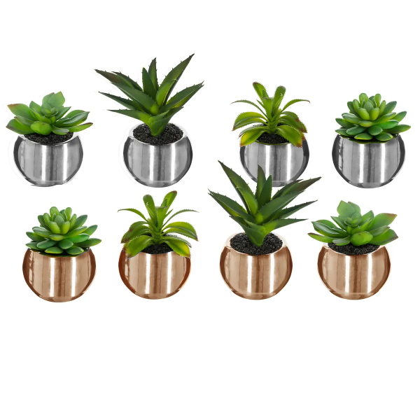 Растение искусственное Atmosphera Суккулент Мио в горшке 13 см 16 видов в ассортименте 145000A