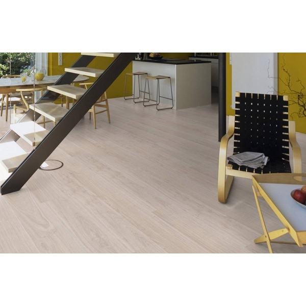 Ламинированный пол 2873 Home Standard Дуб Вейлесс, Кроностар, 32кл, 8 мм