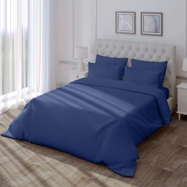Простыня Verossa Stripe 200х220см Indigo 782448