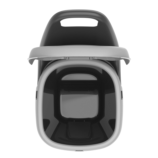 Тележка садовая с крышкой 38 л для мусора (58*40*95см) (1) АП 833