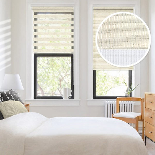 Рулонная штора "День-Ночь" 80х170 см лен 400502080 Рулонная штора "День-Ночь" 80х170 см лен 400502080