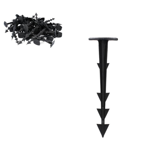 Набор колышков 50 шт GardenLine для крепления укрывного материала 12,5 см ROT4576