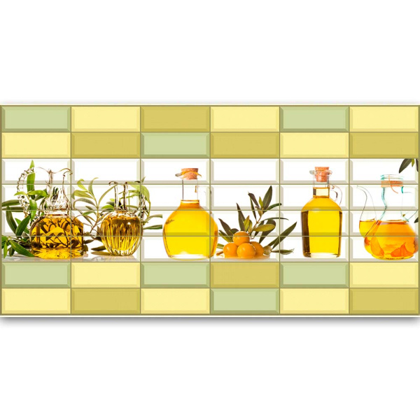 Панель ПВХ 0,4 плитка "Ароматы масла" 4620772258230