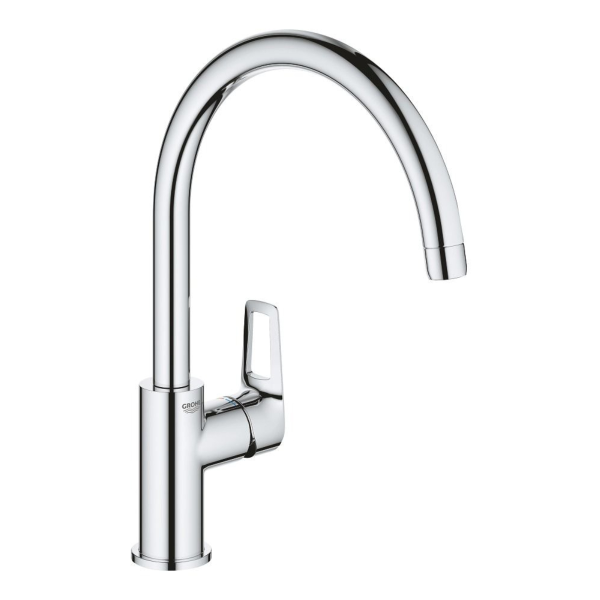 Смеситель д/к Grohe StartLoop с высоким С-образным изливом (картридж 28мм) 31374001 Смеситель д/к Grohe StartLoop с высоким С-образным изливом (картридж 28мм) 31374001