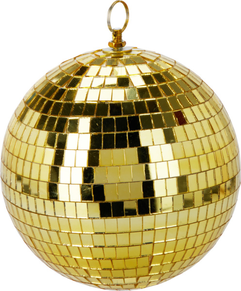 Шар елочный 15 см Зеркальный золото AWT200280 К