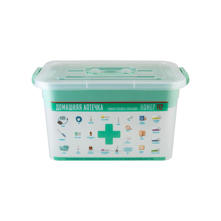 Контейнер POLIMERBYT ДОМАШНИЙ ДОКТОР 10л с вкладышем 35,5х23,5х19см