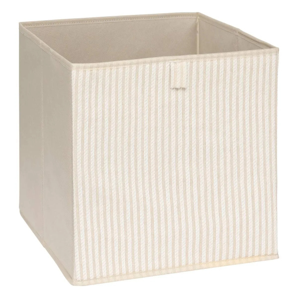 Ящик для хранения 5Five Cotty L 31х31 см кремовый 212700B