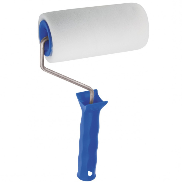 Валик "ПОРОЛОН" с ручкой, 150 мм, D - 48 мм, D ручки - 6 мм Россия// Сибртех