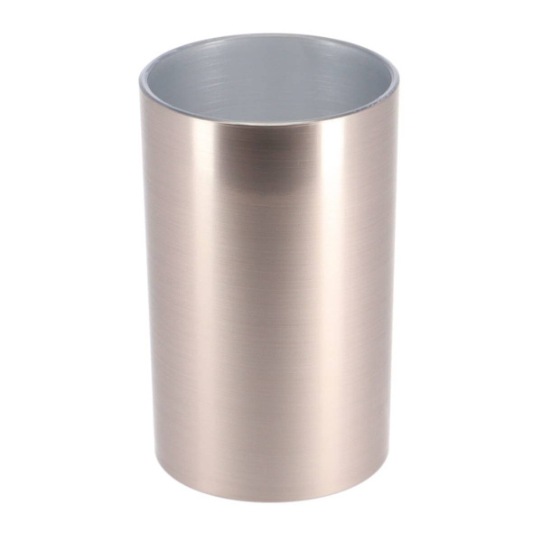 Стакан для ванной комнаты Tendance металлик серебро 6176107