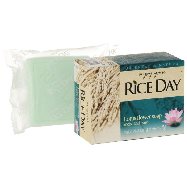 Мыло CJ LION Rice Day (Сheong) с экстрактом лотоса 100гр Мыло CJ LION Rice Day (Сheong) с экстрактом лотоса 100гр