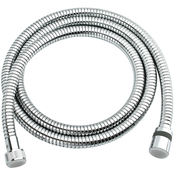 Шланг душевой  Lemark LE8032S двухзагибный растяжной от 1,5 до 2м, сталь хромированная, блистер