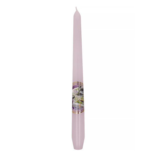 Аромасвеча BARTEK стержень Лавандовое мыло 2,1х25 см (Lavender Soap)