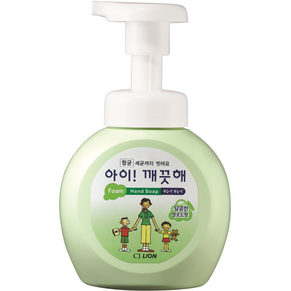 Пена для рук, CJ LION Aikekute с экстрактом белого винограда 250гр с дозатором