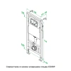 Инсталляция  Iddis  рамная для подвесного унитаза NEO0000I32