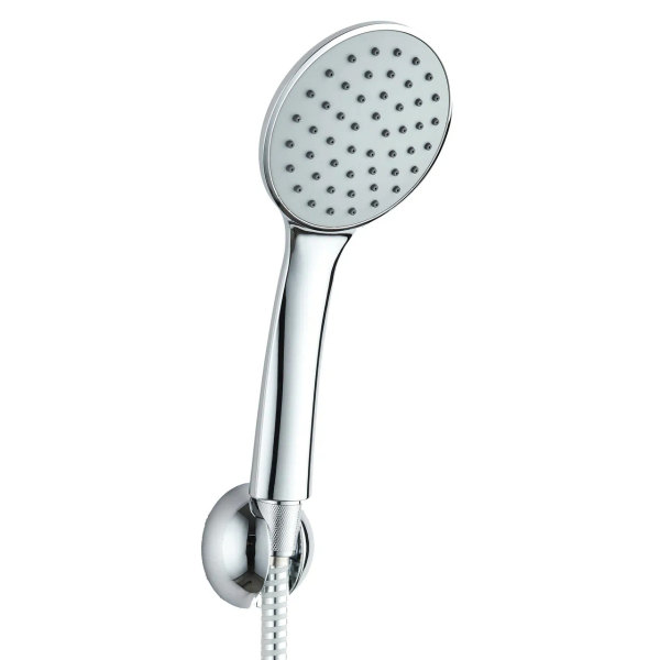 Ручной душ с держателем и шлангом, хром VODA VS100 Ручной душ с держателем и шлангом, хром VODA VS100