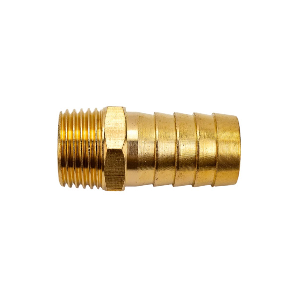 Соединение нар. резьба 1/2" х елочка 19 мм (латунь) ECO