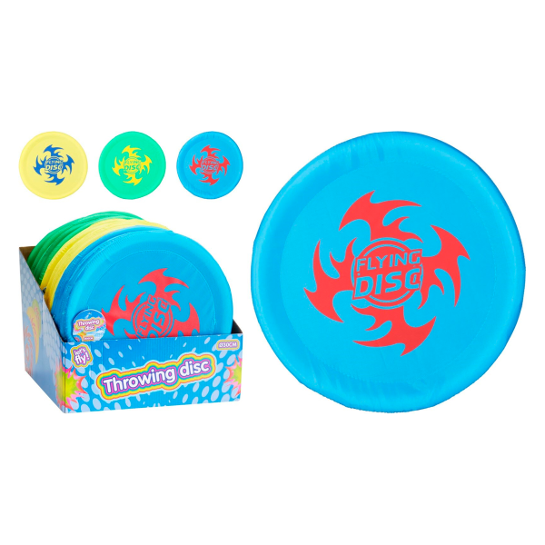 Диск летающий 27х27 см 4 цвета в ассортименте 495460260 К