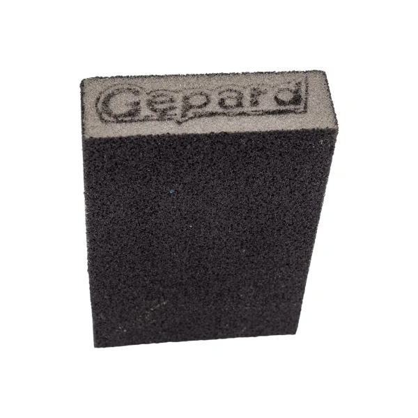 Губка абразивная 100х70х25мм Р80 GEPARD (GP5012-80), арт.GP5012-80