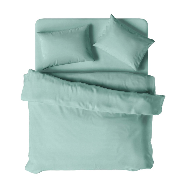Простыня Verossa Melange 200х220см Emerald 776145