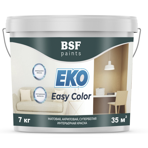 Краска EKO Easy Color 3,5 кг Краска EKO Easy Color 3,5 кг