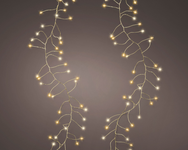 Электрогирлянда 480 Micro LED Durawise 8 режимов ,gold/warm white/220 В Indoor/Outdoor 496708 Kmg