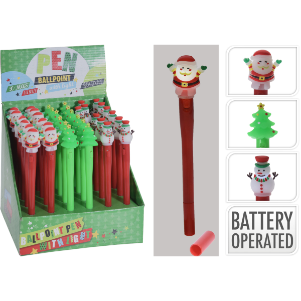 Ручка шариковая в Новогодней дизайне 110680100 К