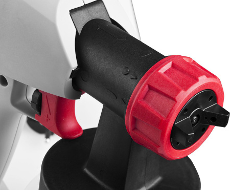 Краскопульт (краскораспылитель) электрич, ЗУБР КПЭ-750, HVLP, 0.8л, краскоперенос 0-800мл/мин,вязкос