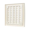 Решетка вентиляционная регулируемая АБС 200х200, 2020РРП Ivory,