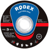 Диск отрезной по металлу 180*1,6*22ММ RODEX
