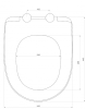 Сиденье с крышками для унитазов "AVN SD 10u"
