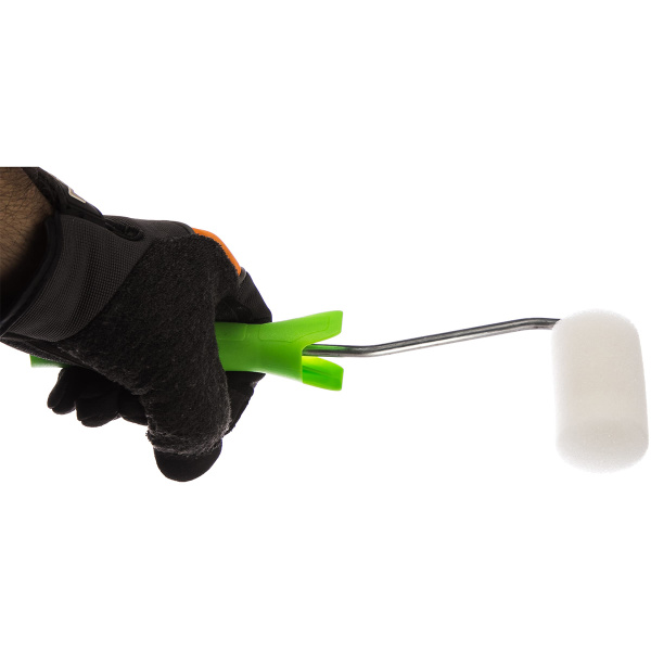 Набор: валик "ПОРОЛОН" с ручкой + 2 шубки, 65 мм, D - 42 мм, D ручки - 6 мм// Сибртех