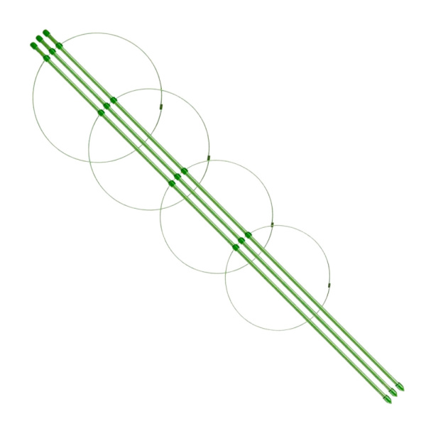 Опора для растений GardenLine 125 см DEN1775