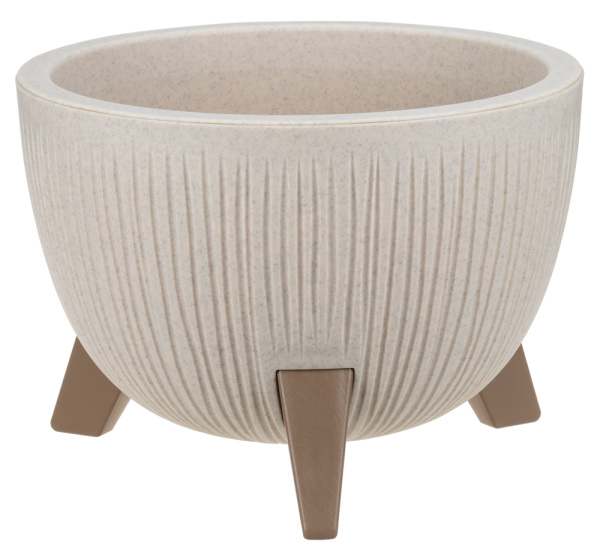 Кашпо ПЕТАЛИС D250мм 4,2л Беж.мрамор М 3254