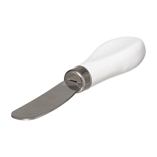 Масленка  5Five с ножом 13,5х9,3х9 см  фарфор/бамбук 179609