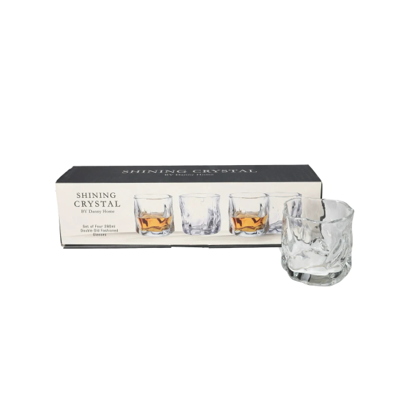 Набор стаканов для виски DH Twisted Double 280 мл 4 шт. 1988-50