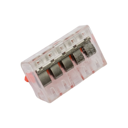 СМК Volsten V02-9W-221-415 (СМК, Строительно-монтажная клемма 5 пр. до 4 мм, 32А, 450 В, 10 шт., ора