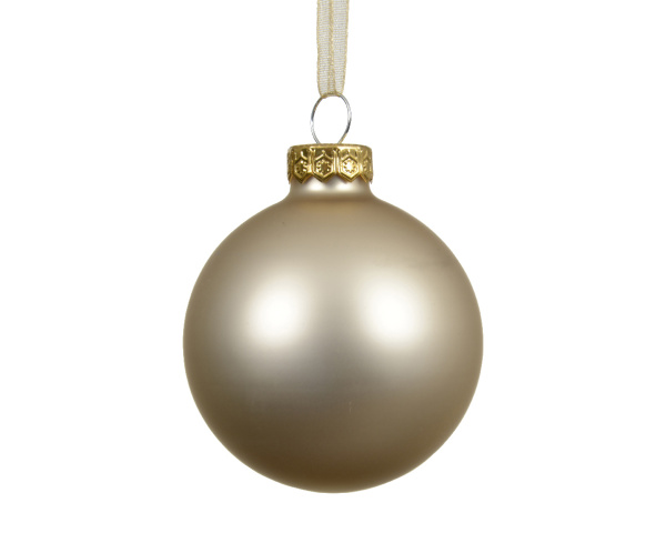 Шар елочный 10 см pearl 100177 Kmg