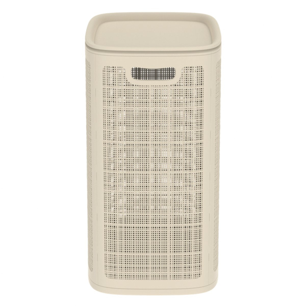 Корзина для белья АльтПласт Лен 75 л 43х32,1х60 см Слоновая кость АП 370