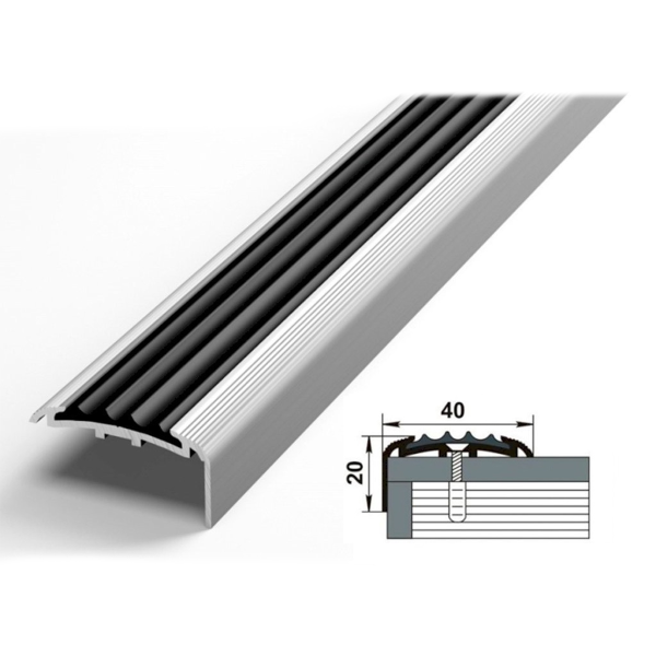 Профиль угловой ПУ 71.2700.001 Черный