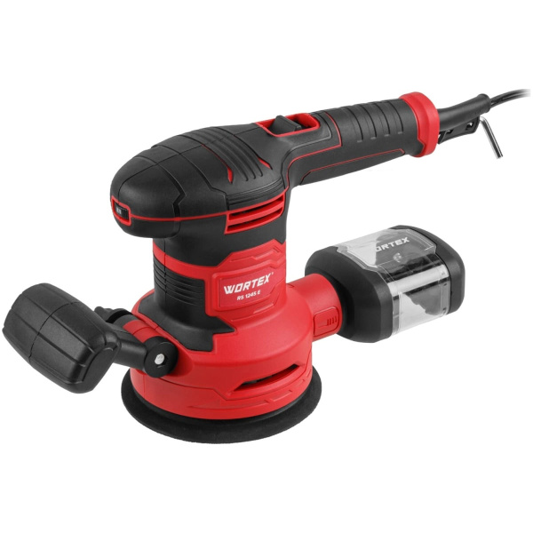 Шлифмашина эксцентриковая  WORTEX RS 1245 E в кор. 430 Вт, 125 мм, 7000-14000 об/мин, арт.1333395