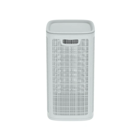 Корзина для белья АльтПласт Лен 75 л 43х32,1х60 см серый АП 373