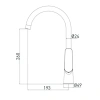 Смеситель д/к GROSS AQUA 32425245C-B02 Scandi