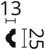 Молдинг WL7 (100)