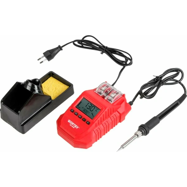 Станция паяльная WORTEX SIS 2048 в кор. 65 Вт, 200-480 °C, арт.1334807