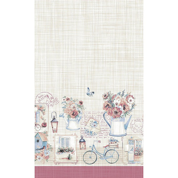 Полотенце кухонное Самойловский текстиль История открыток 40х70 см 763029