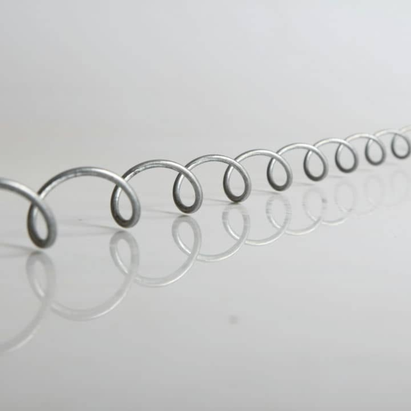 Спираль крепежная для габионов 4,0мм 25 мм, шаг 50 мм., 1м