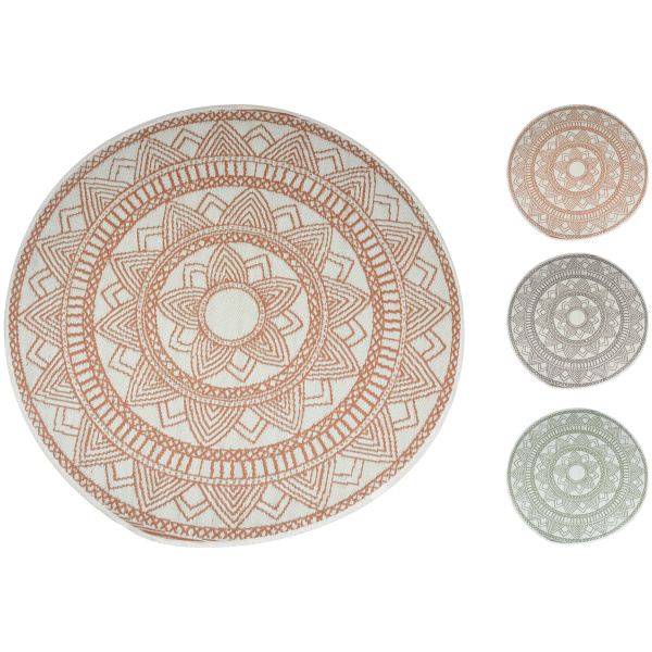 Коврик для террасы D150 см дизайн в ассорт. A45000660 К